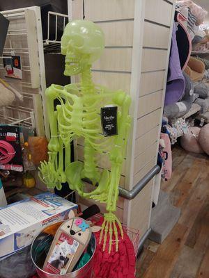 Glow in the dark skeleton