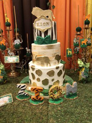 Safari Themed Baby Shower.