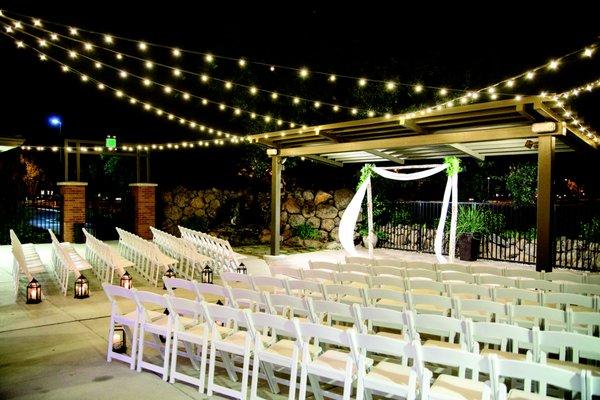 Evening Ceremony at Evergreen Springs by Wedgewood Weddings