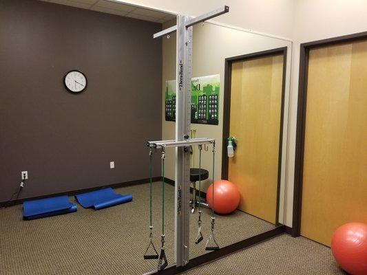 Our therapeutic exercise facility.