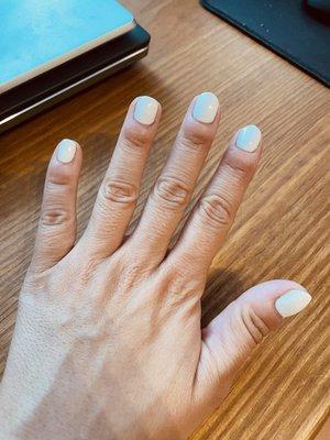 Gel manicure that lasts!