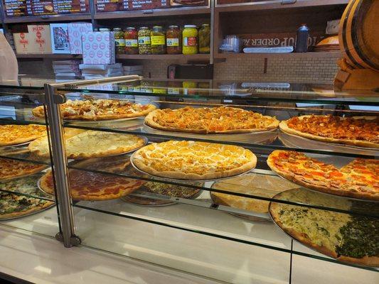 Front pizza counter