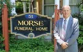 Doug Sanderson,  Licensed Manager and Director of the MORSE Funeral Home