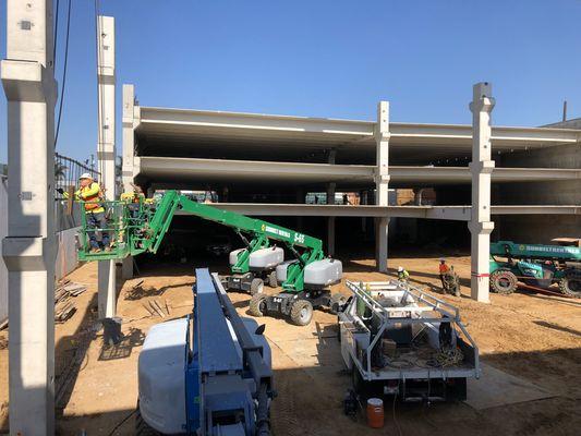 Parking Structure near LA Airport