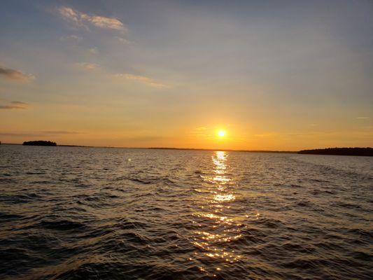 Lake Murray Boat Tours Lake Murray SC   Sunsets