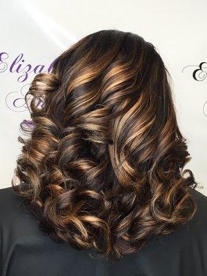 Beautiful Caramel Balayage