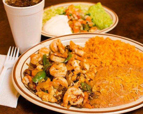 Shrimp Fajitas