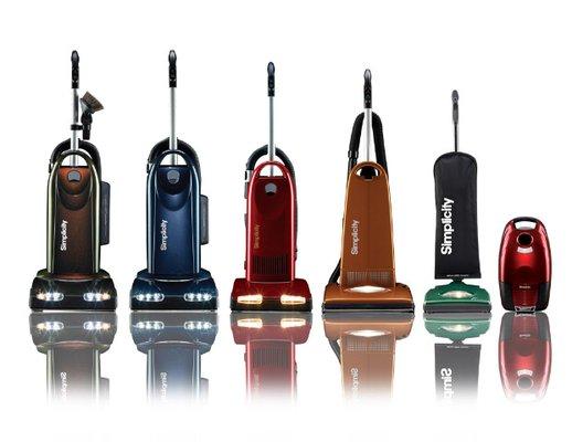 The Simplicity vacuum lineup...