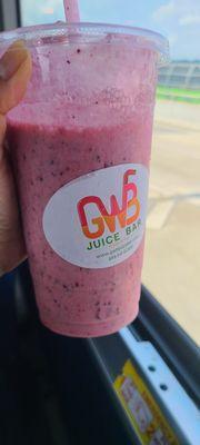 #16. The Boss Smoothie: Bananas, Strawberries, Blueberries, Coconut Milk