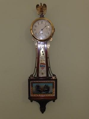 Antique Chelsea Banjo Clock