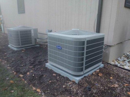 Two condenser replacement