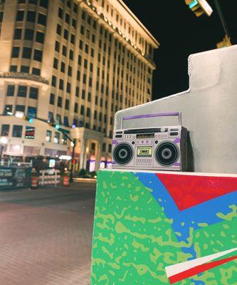 Find our DIY Boom Box flyer at the Coffee Box! Build it and bring it in for 10% off your first session.