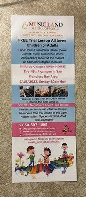 Flyer Distribution we did in Milbrae, CA