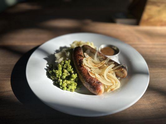 I didn't personally try the Bangers and Mash, but my UK friend had this one and said it was outstanding.