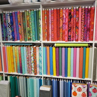 Just a small sampling of their vast assortment of fabrics.