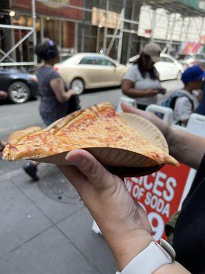 Regular Cheese Pizza Slice