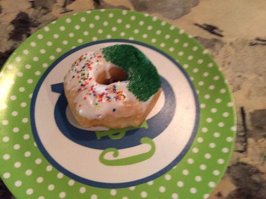 Christmas donut