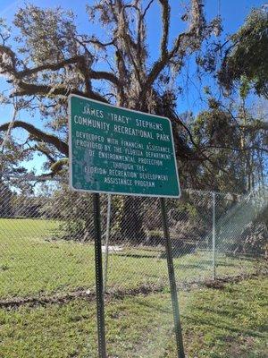 James "Tracy" Stephens Community Recreation Park