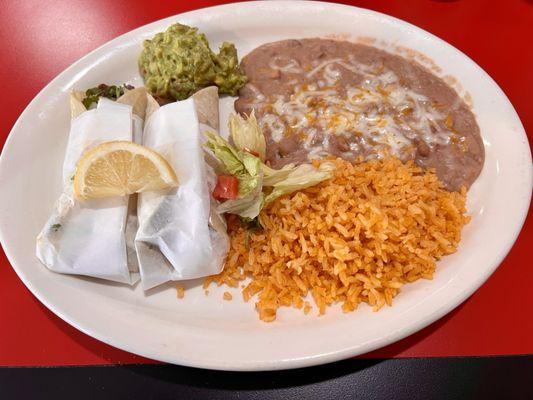 Taco Carne Asada Combo Plate