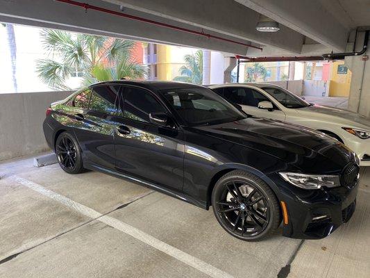 BMW 330I with Ceramic Tint