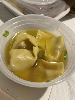 Wonton soup