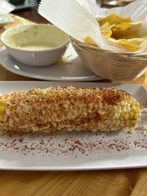 Chips & Quran with elote