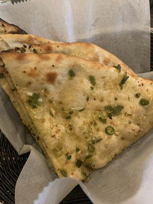 Chilli Garlic Naan. Absolutely delicious