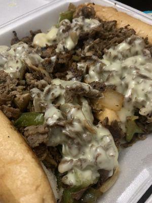 Philly Cheese Steak Sandwich