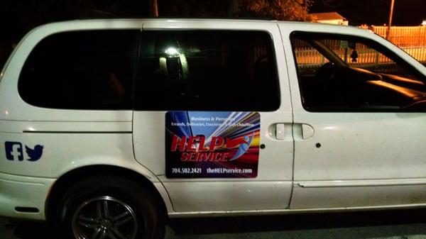 Spot one of our vehicles around town, snap and photo, post it on our Facebook page and you could win a gift certificate!