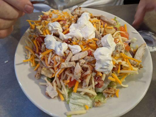 Grilled chicken salad