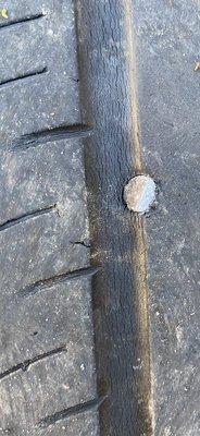 A dangerous tire