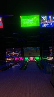 bowling alley