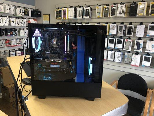 New service we provide.  Custom gaming computer and Video editing computer.  Ask us for details.