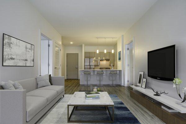 The Van Buren Luxury Apartments in West Loop - Modern and Spacious Floor Plans