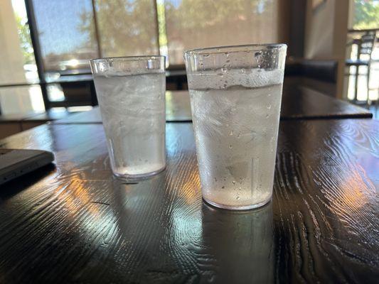 Water cups