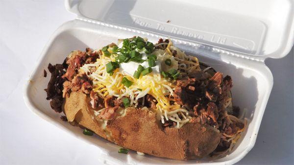 Baked Potato (served with chopped brisket)