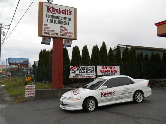 Kimball's Alignment & Brake is ready to serve you best.