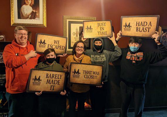 We escaped the "Asylum"!