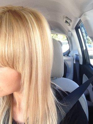 Thanks Milia!  Full highlights/color fix! Lovely