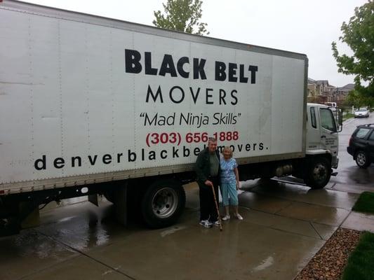 Rainy day move in Aurora!