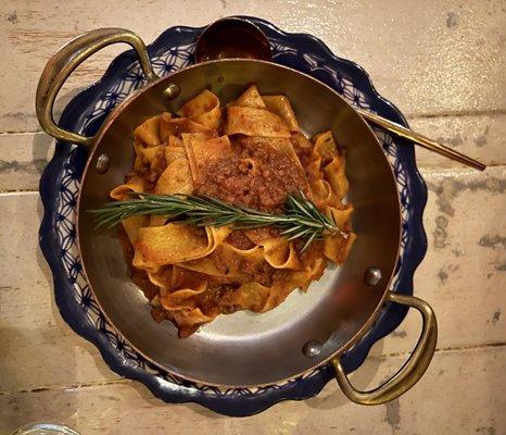 Papperdelle All'uovo Alla Bolognese