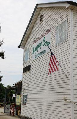 The Happy Cow Creamery store. Produce available too!