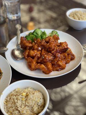 Golden Stix Chicken with included Fried Rice side