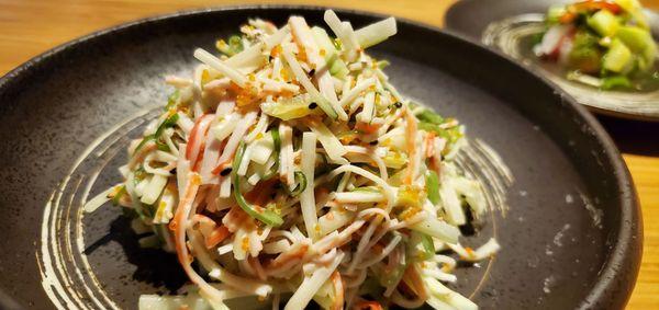 Kani Salad and Chef Side Special - Japanese Ceviche