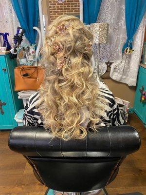 Wedding hair