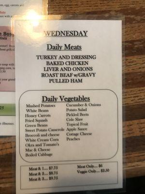 Lunch specials