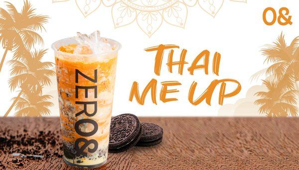 NEW Thai Me Up drink - available at all ZERO& stores today!