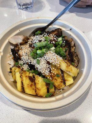 Pineapple Chicken Teriyaki Bowl