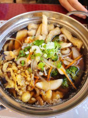 Seafood Udon soup