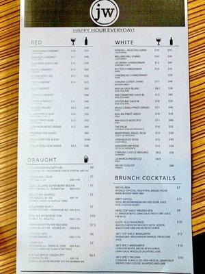 Drink Menu